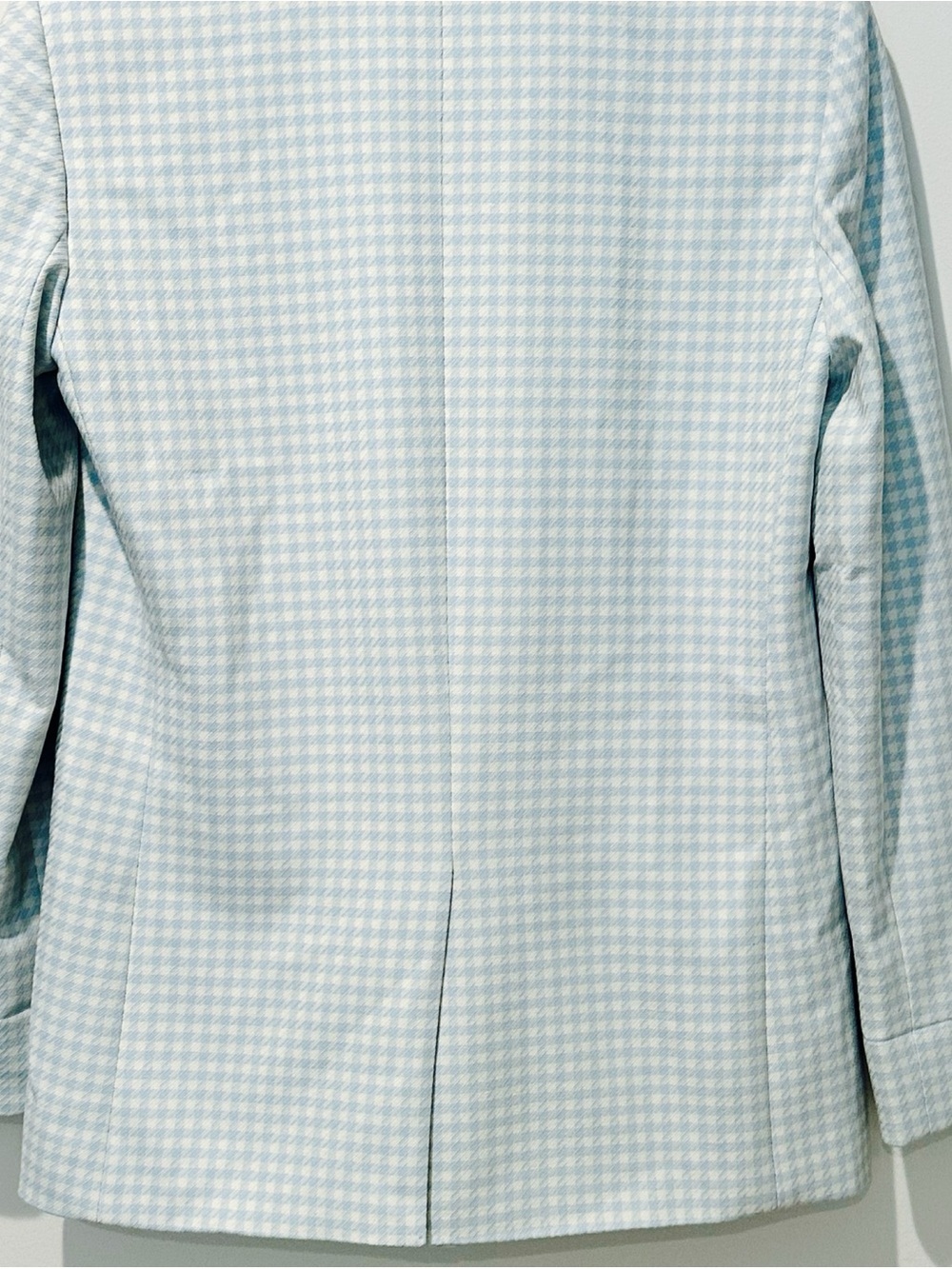 Alice + Olivia "Justin" longline blazer the houndstooth print - Picture 11 of 16